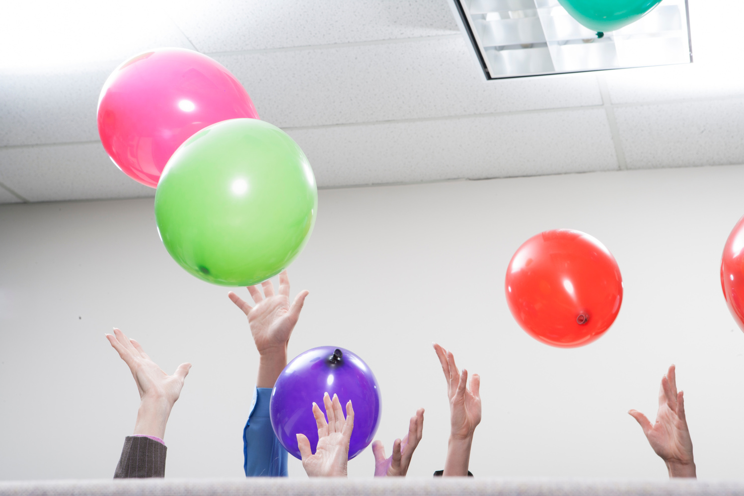 Reaching for Balloons